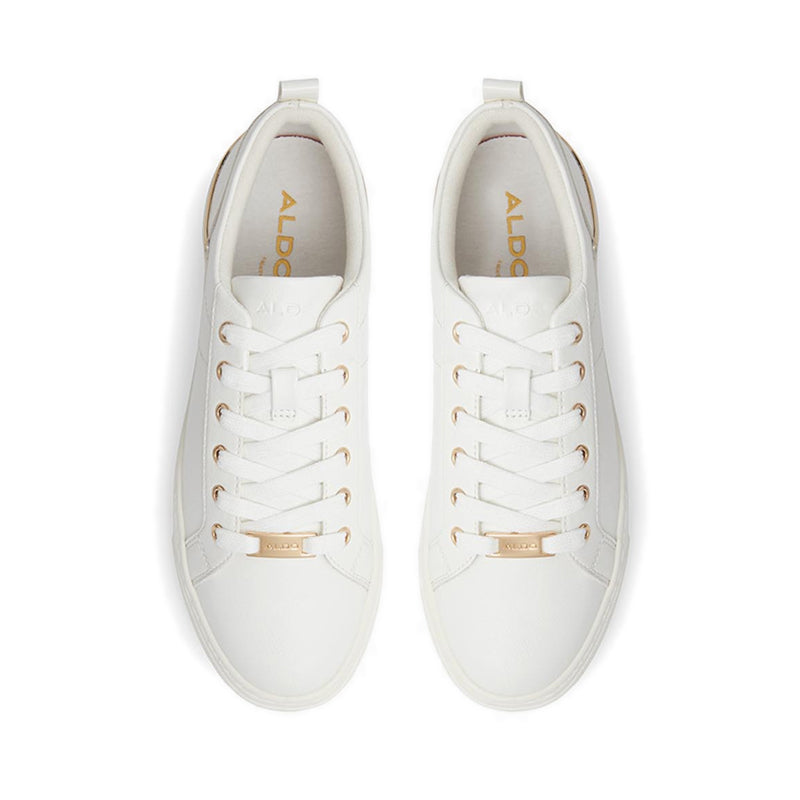 Dilathielle Women's Low Top Sneakers - White