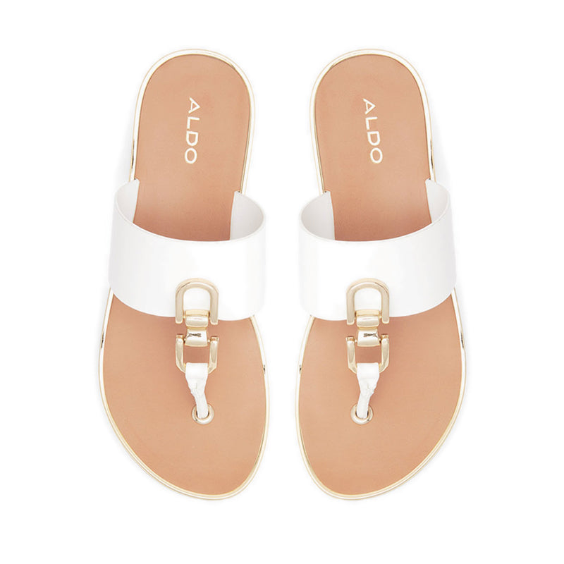 Toea Women's Beach Wedged Sandals - White