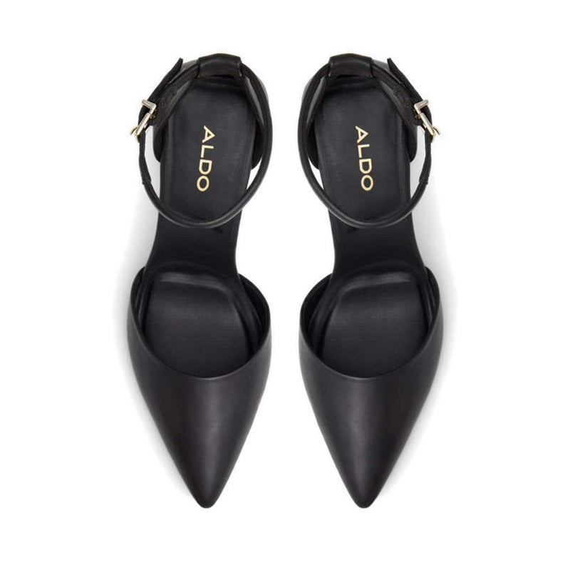 Ardcarn Women's Ankle Strap Heeled Shoes - Black