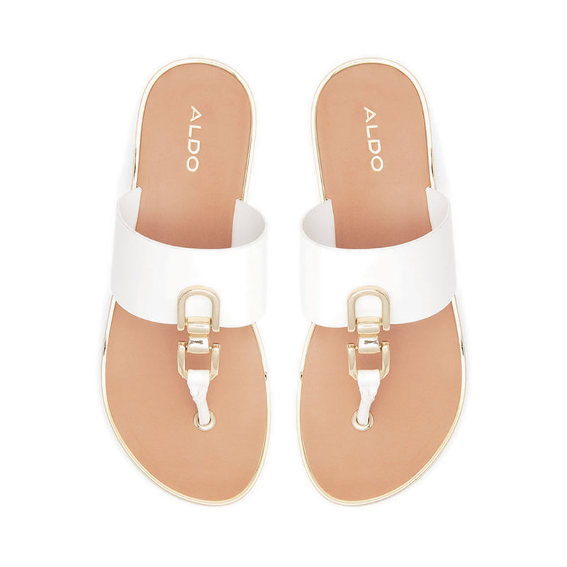 Toea Women's Beach Wedged Sandals - Bone