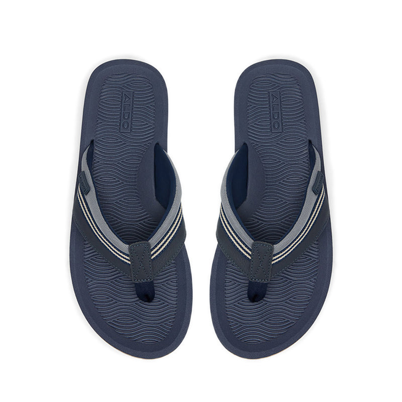 Burges Men's Thong Sandals - Navy