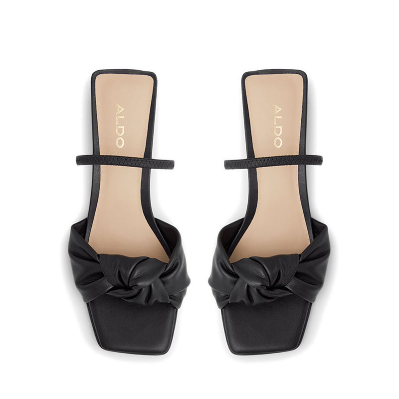 Wigoveth Women's Heeled Sandals - Black