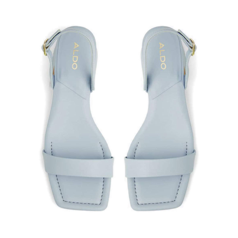 Halenia Women's Sling Back Heeled Sandals - Light Blue