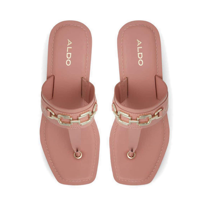 Ibaraki Women's Wedge Heel Beach Sandals - Bright Pink