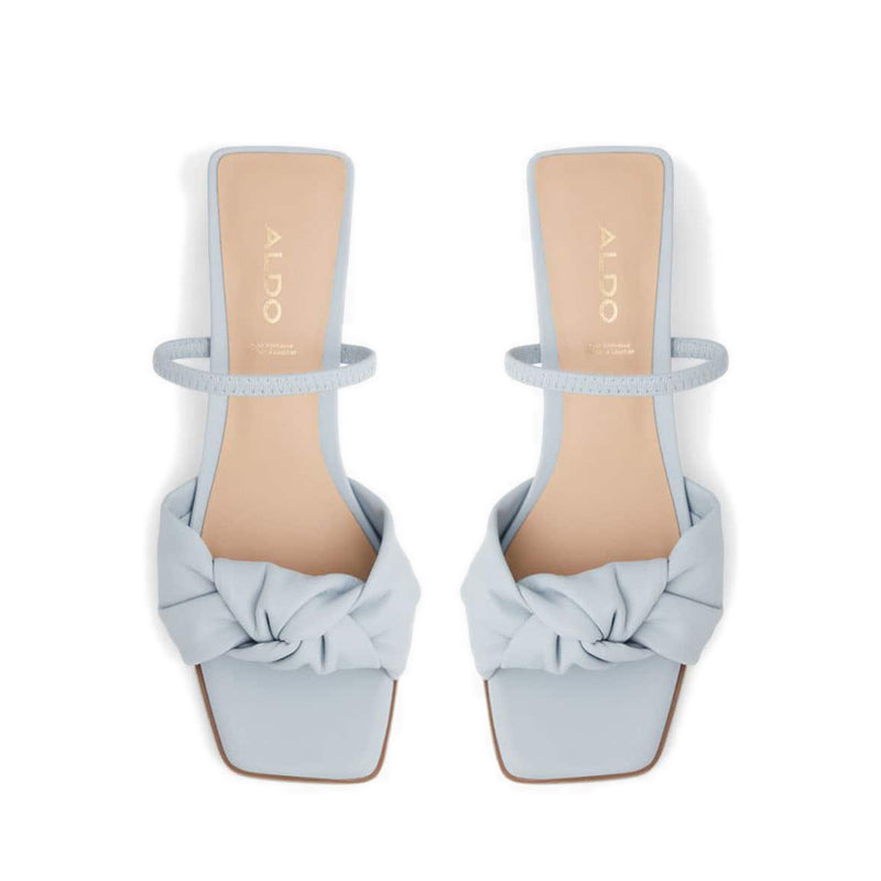 Wigoveth Women's Heeled Sandals - Light Blue