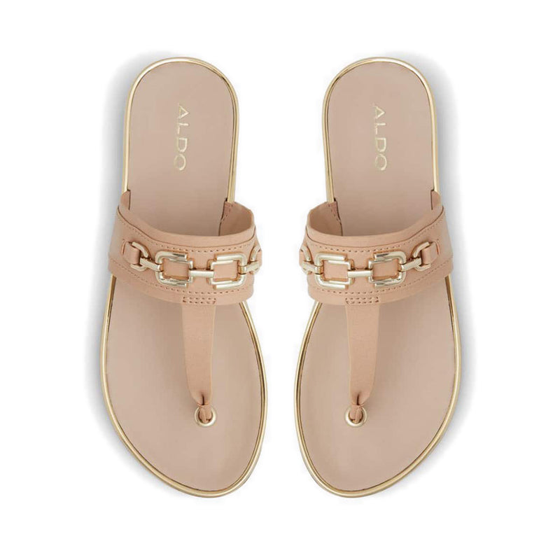 Yerral Women's Flat Beach Sandals - Bone
