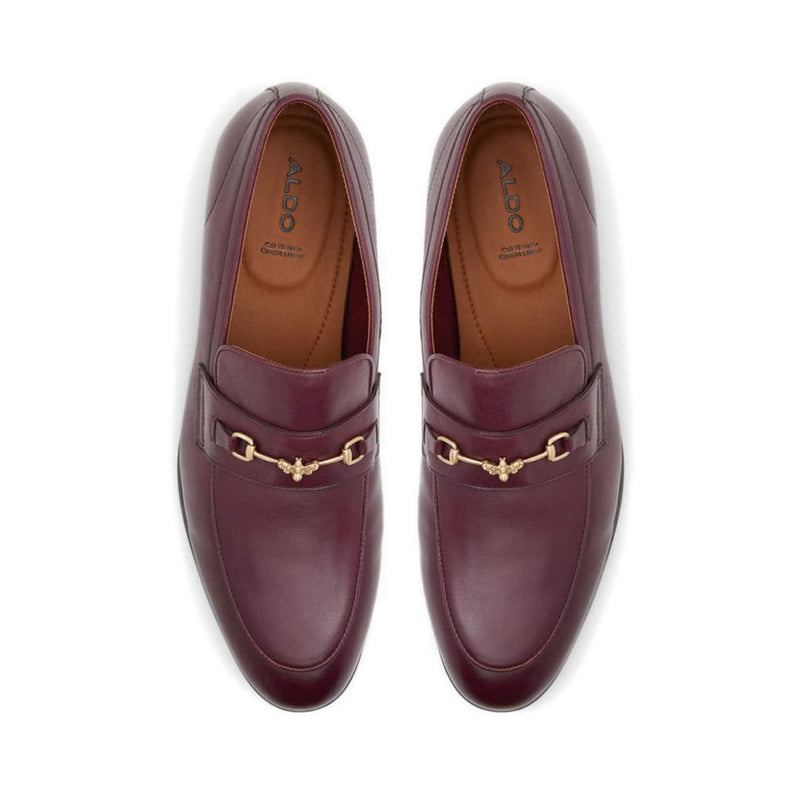 Harrow Men's Slip On Loafers Dress Shoe - Bordo