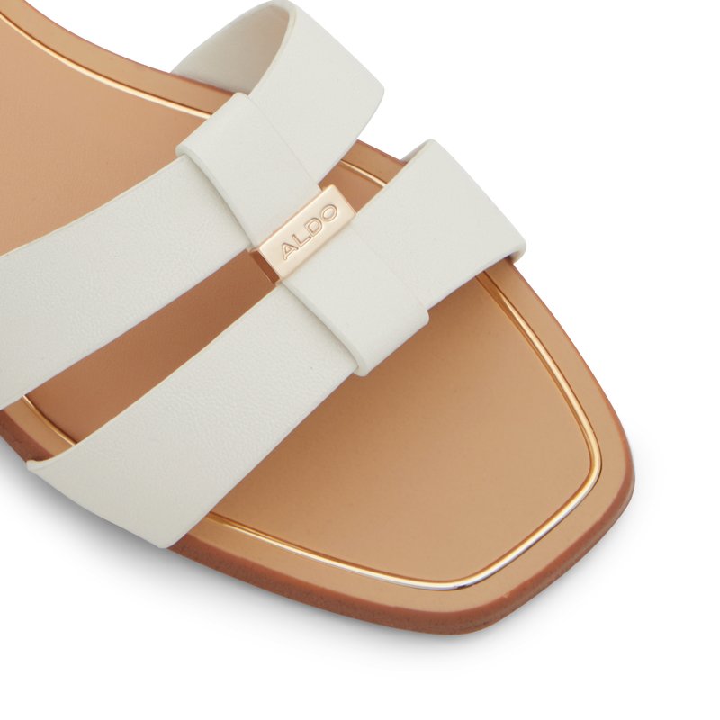 Balera Flat Sandals - White