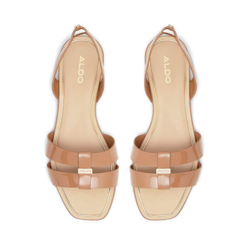 Balera Flat Sandals - Dark Beige