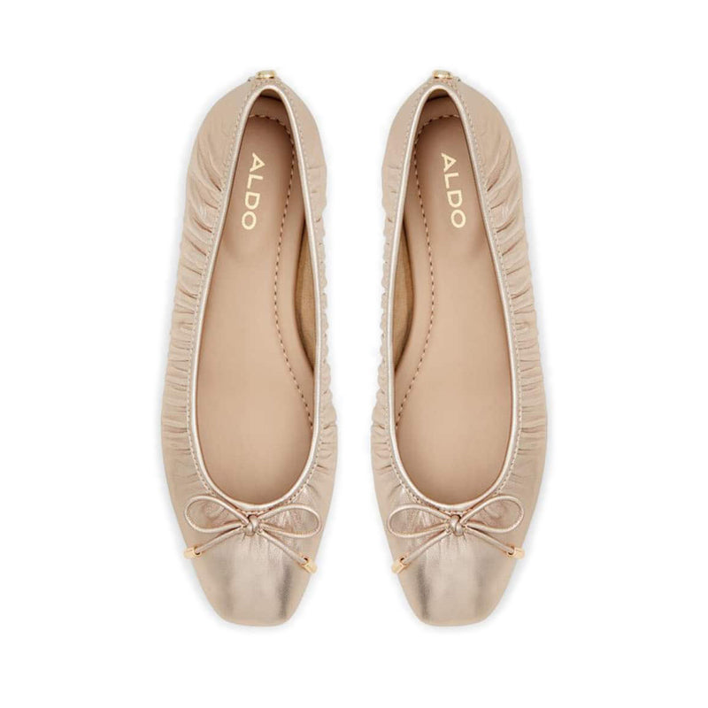 Eclya Women's Flat Ballerinas - Rose Gold