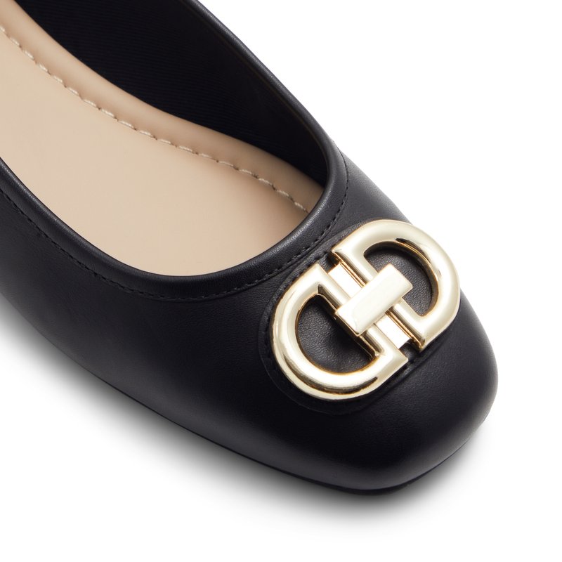 Courbe Women's Ballerinas - Black