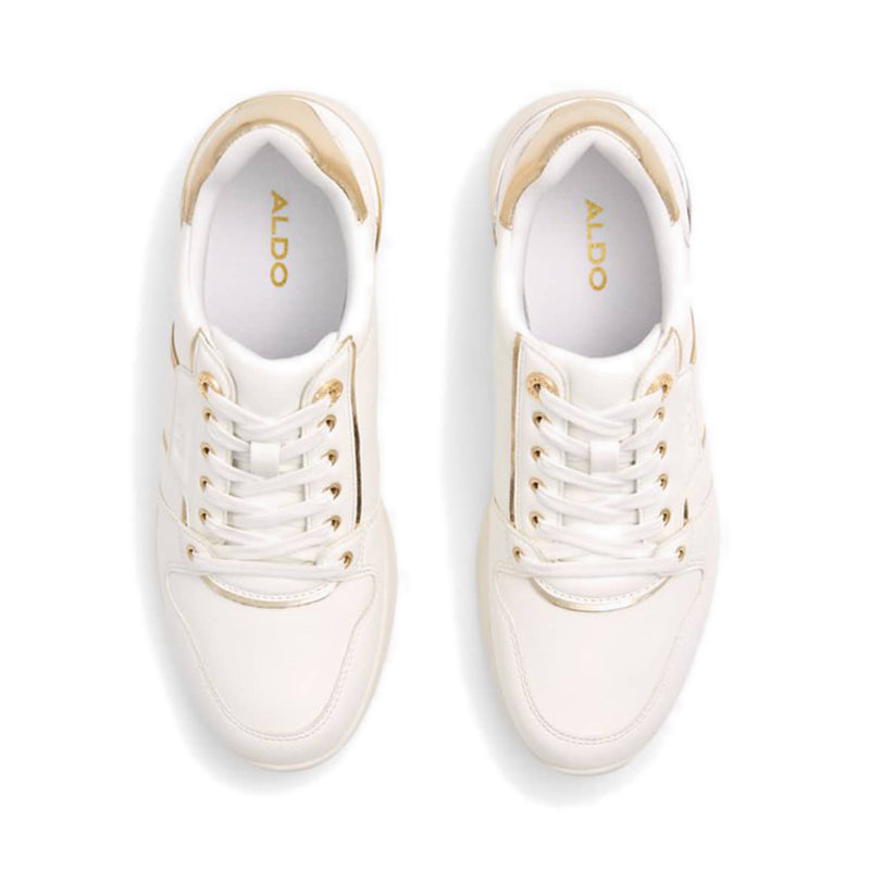 Abnerry Women's Wedged Fashion Athletics - Gold