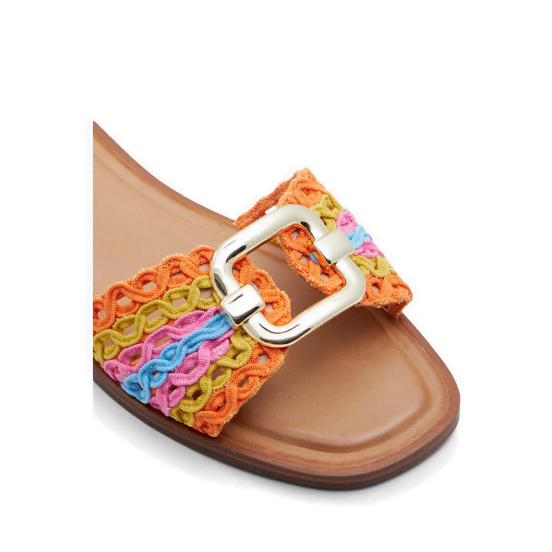 Glaeswen Women's Flat Sandals - Orange