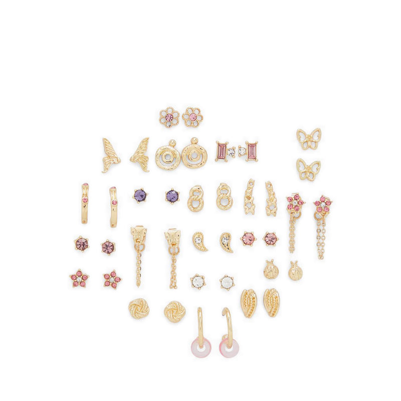 Werrahar Women's Stud Earrings - Light Purple
