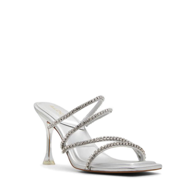 Astaya Women's Heeled Sandals - Silver