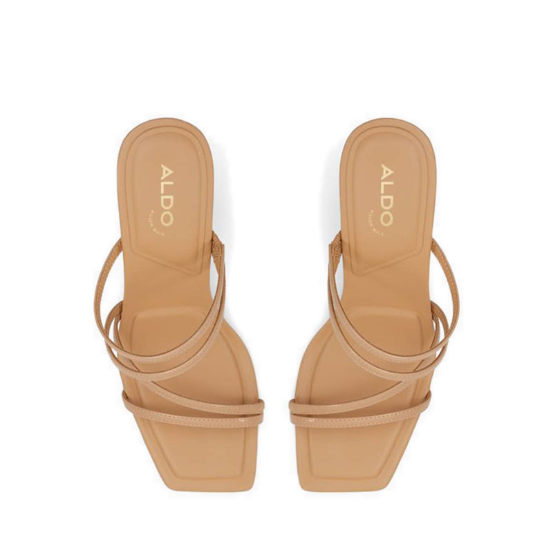 Astaya Women's Heeled Sandals - Beige