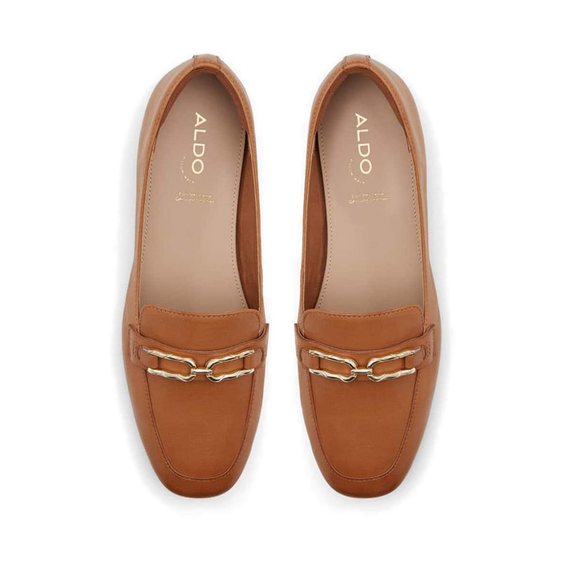 Cadoder Women's Dandy Loafers Shoe - Dark Beige