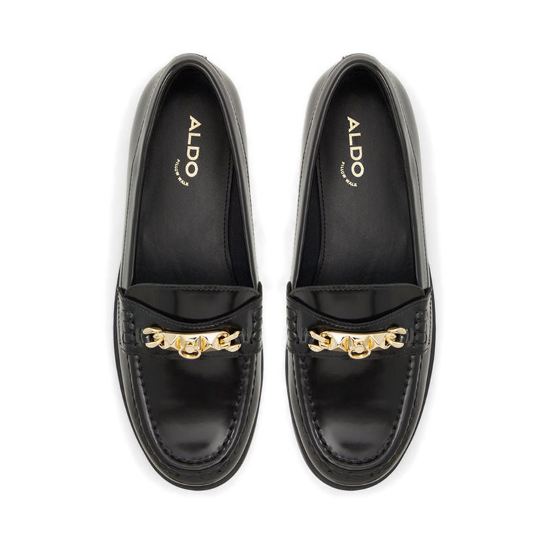 Laurea Women's Slip On Loafers - Black