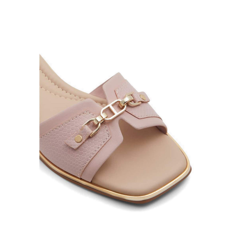 Jeannie Flat Sandals - Pale Pink