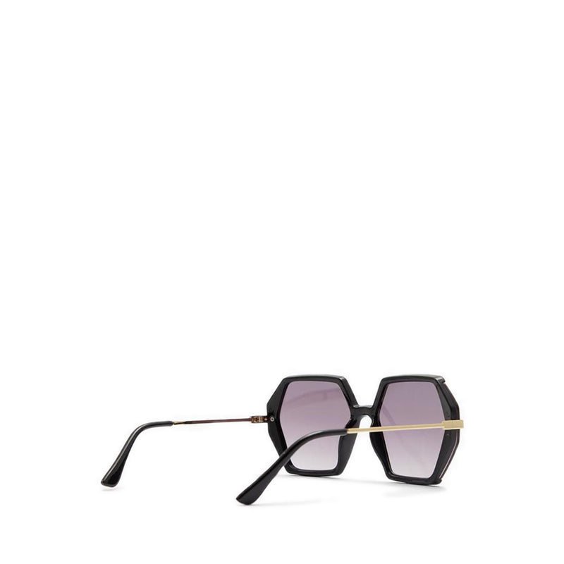 Yboa Women's Sunglasses - Black-Gold Multi