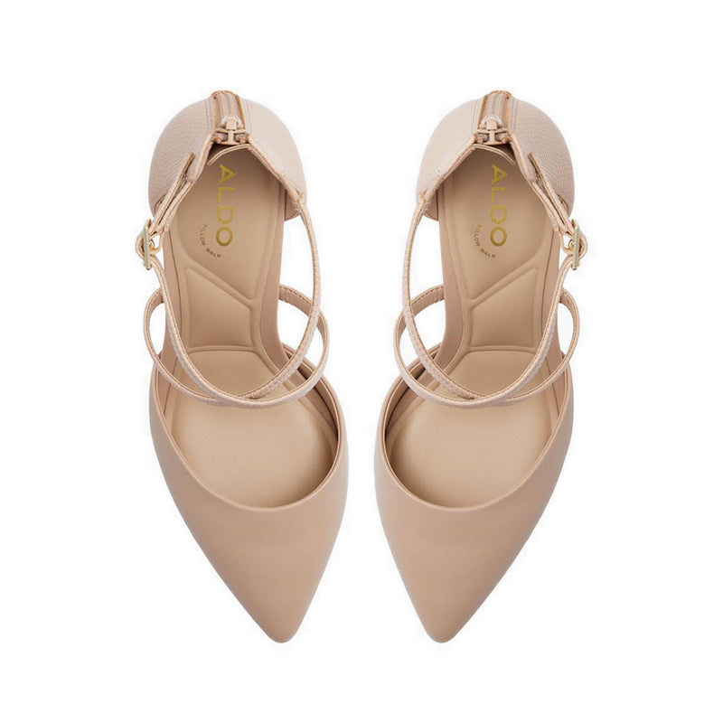 Deatram Women's Strappy High Heel - Bone