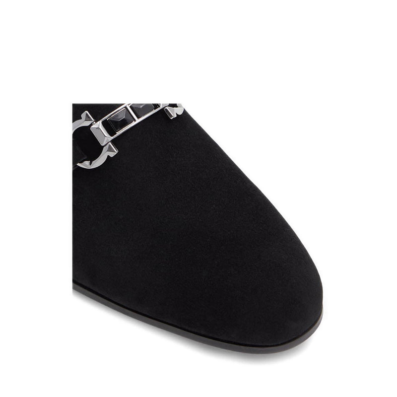 Bowtye Men's Loafers Dress Shoe - Black