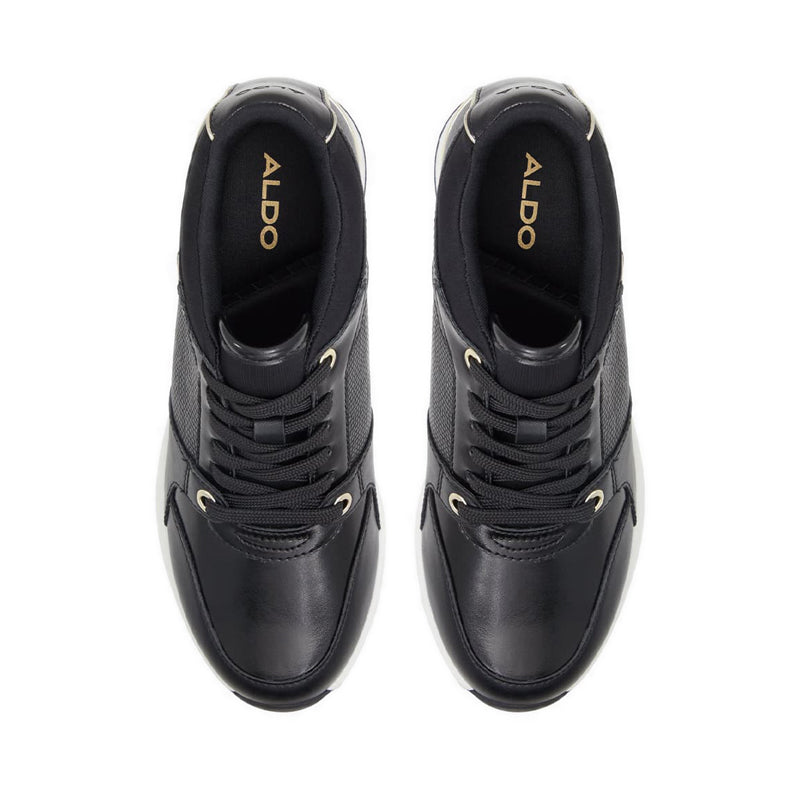 Korie Women's Wedge Sneakers - Black