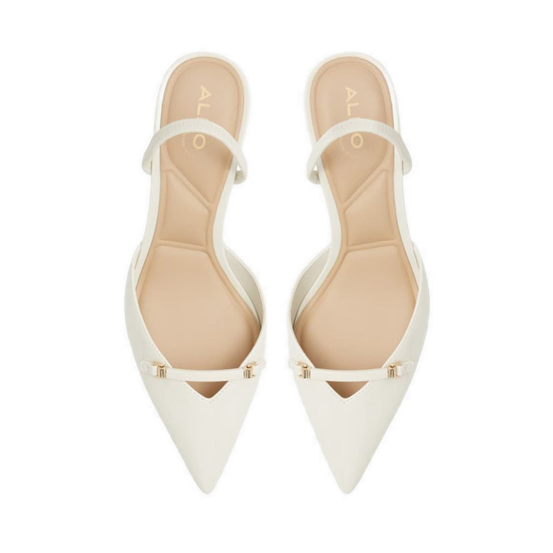 Nailah Women's Heeled Shoes - White/Bone