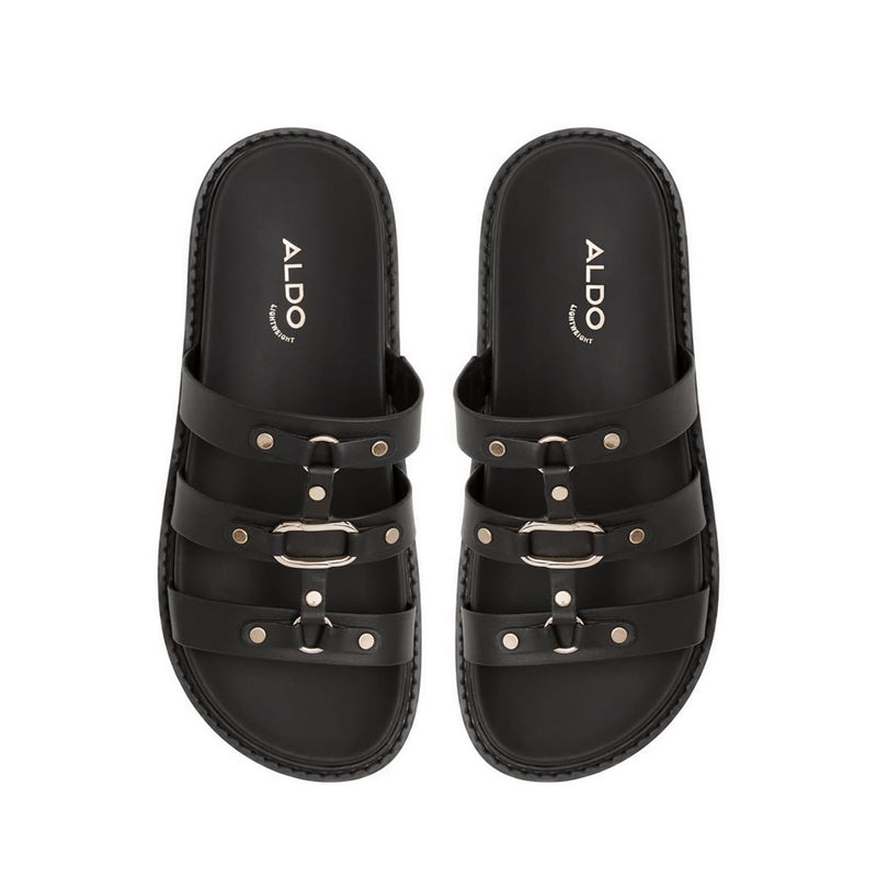 Mariesoleil Women's Flat Sandals - Black