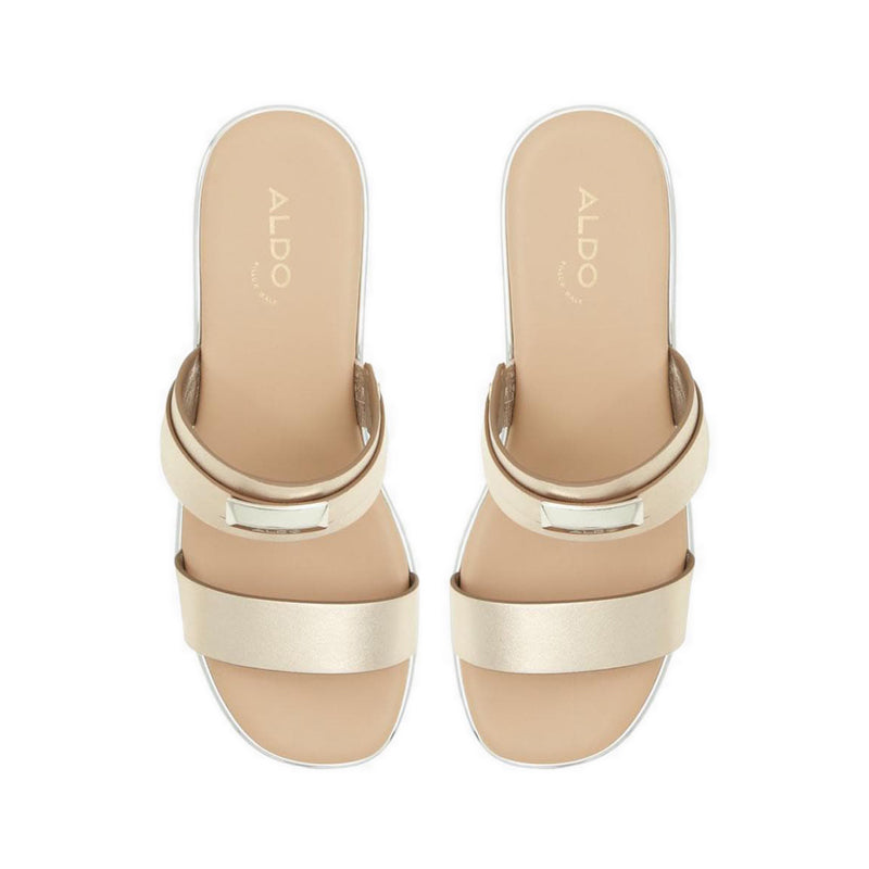 Fourth Women's Wedge Beach Sandals - Silver