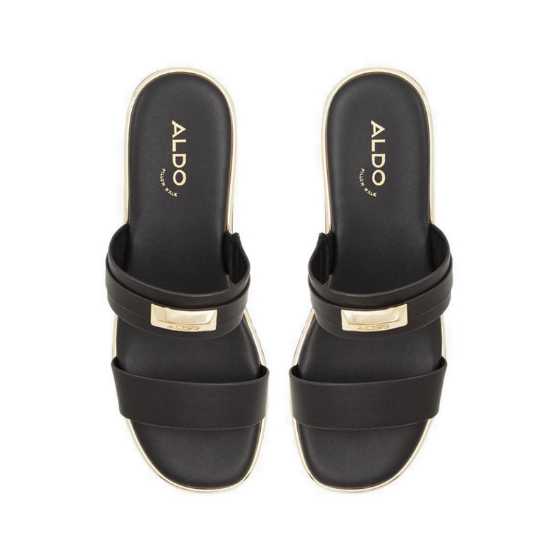 Fourth Women's Wedge Beach Sandals - Black