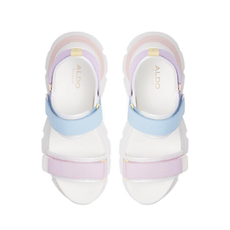 Melusine Women's Platform Sandals - Open White