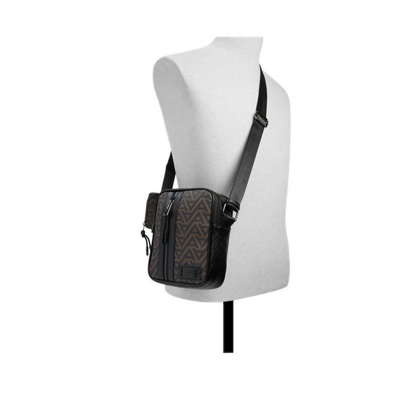 Khalid Men's Cross Body Bag - Brown