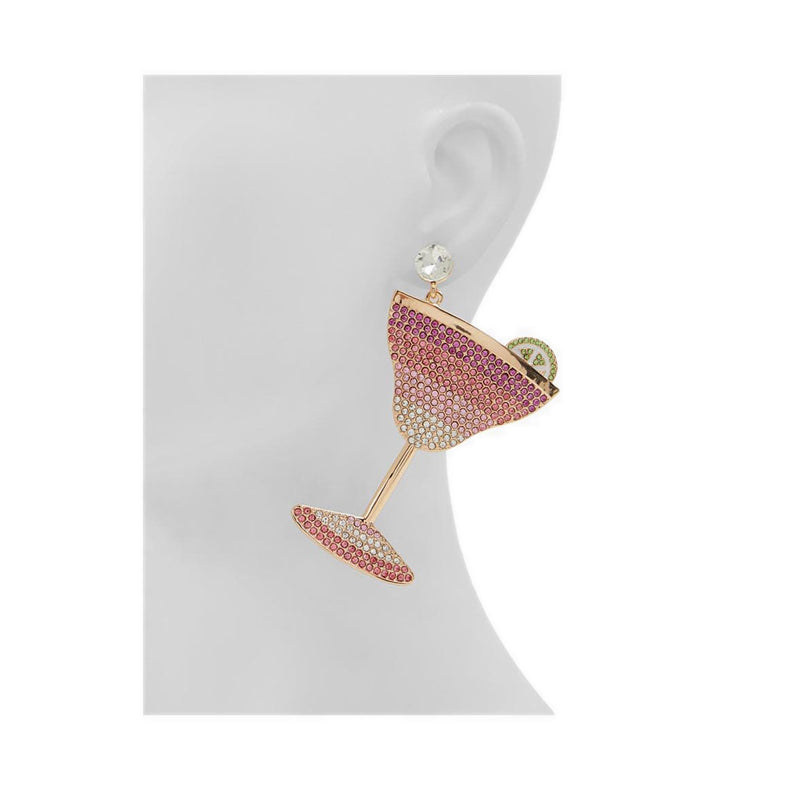 Margarito Women's Chandelier Earrings - Light Pink