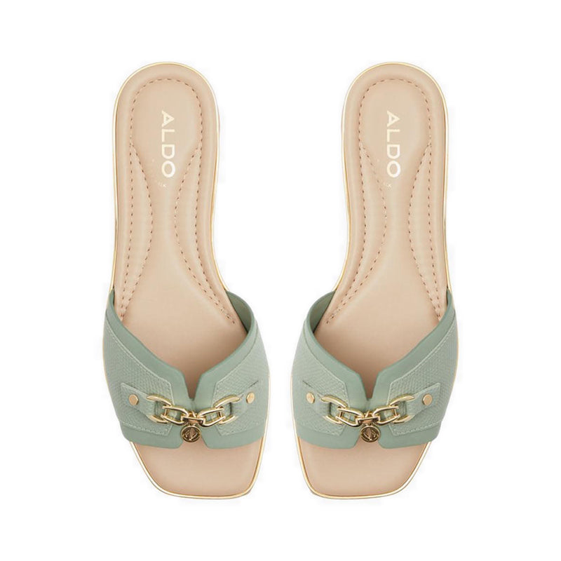 Alamassi Women's Flat Sandals - Green