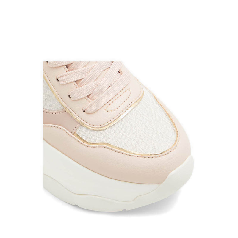 Rexson Women's Jogger Sole Sneakers - Dark Pink