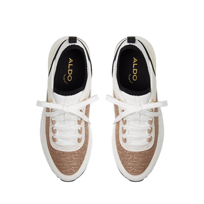 Quiltyn Women's Fashion Athletics - Light Brown