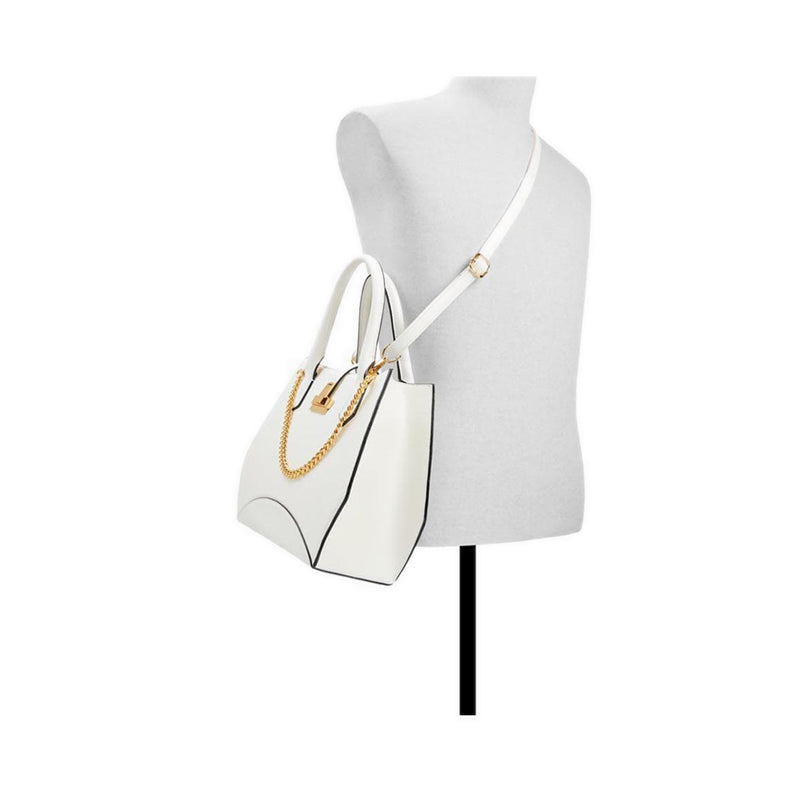 Jordana Women's Satchel Bag - White
