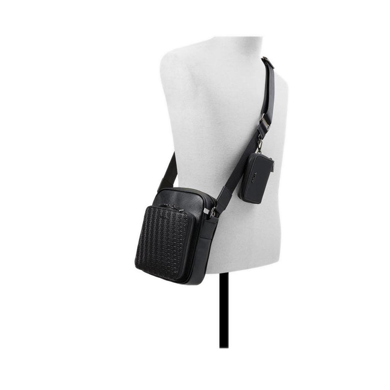 Maximilian Men's Cross Body - Open Black