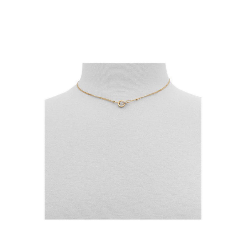 Cadeivia Necklaces - Gold/Clear Multi