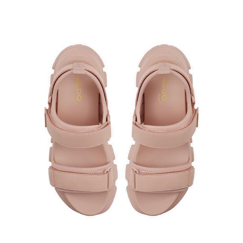Godish Women's Platform Sandals - Light Pink