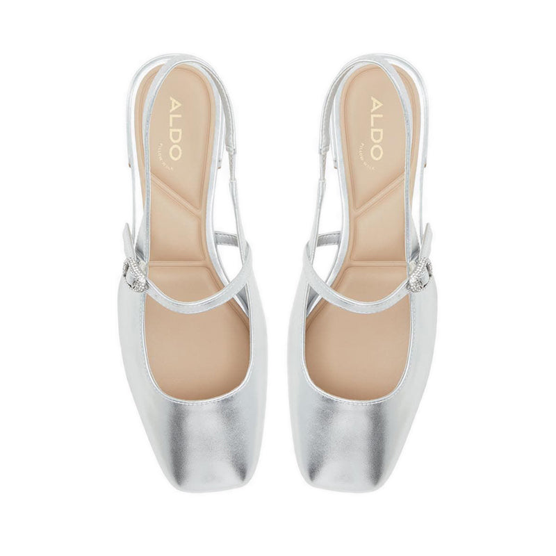 Huguette Women's Ballet Pump - Silver