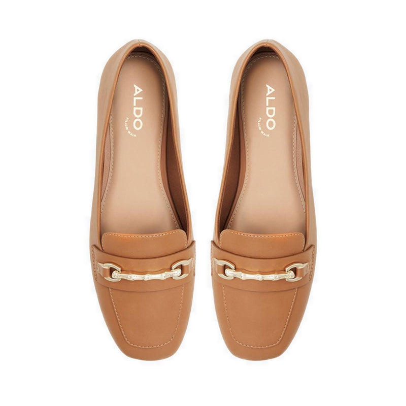 Hoha Women's Flat Loafers - Medium Brown