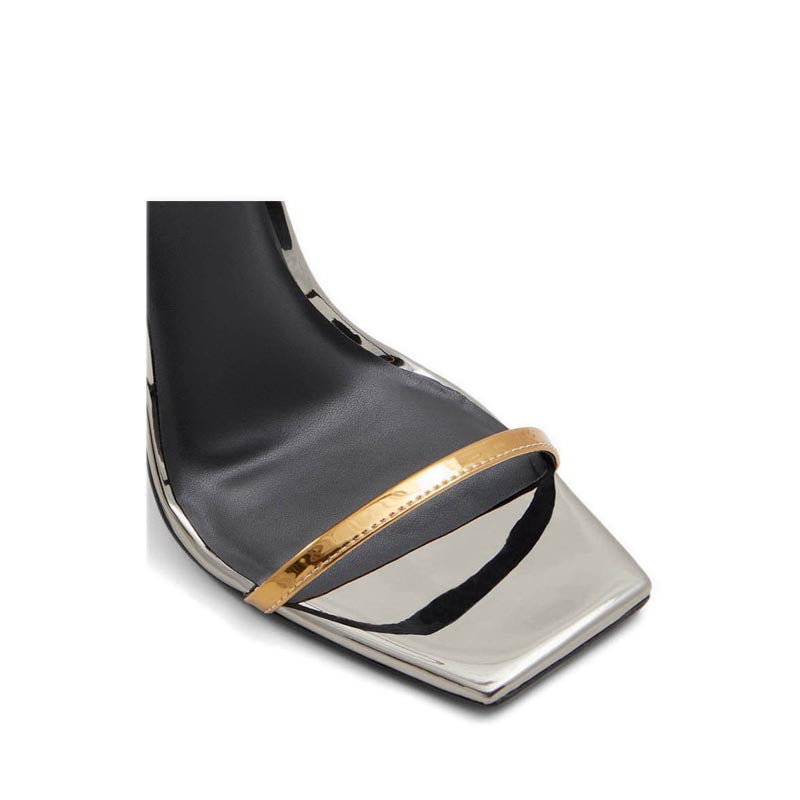Elamaedar Women's Heeled Sandals - Metallic Multi