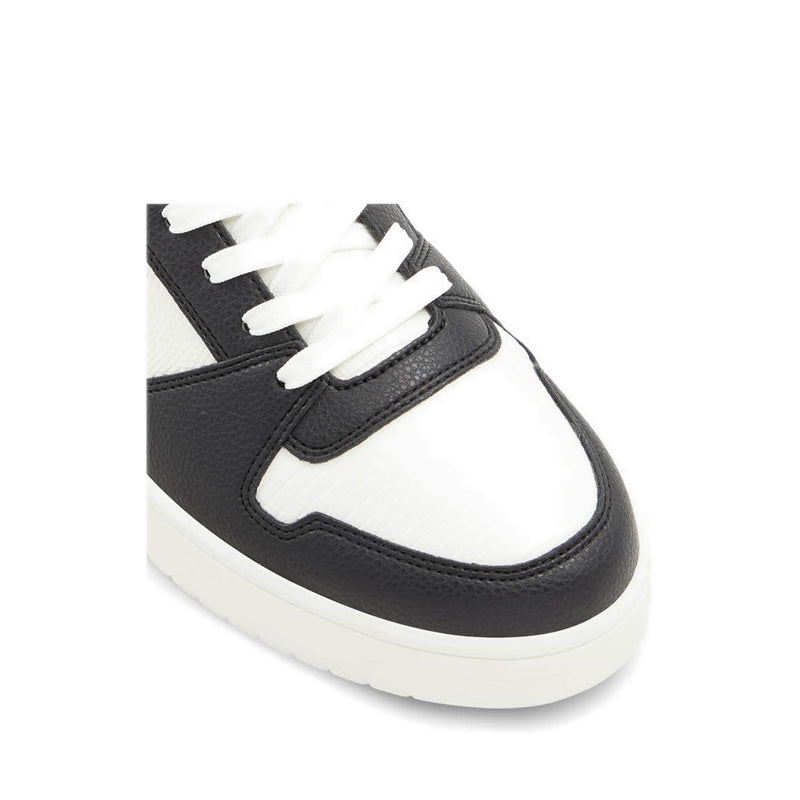 Zethan Men's Low Top Sneakers - Black/White