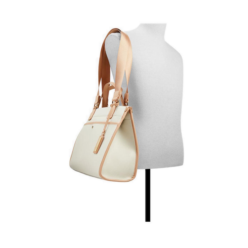 Adalima Women's Top Handle Bag - Light Brown