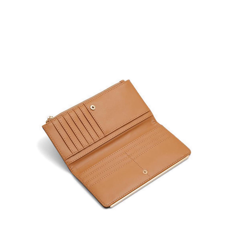 Elbamaclya Women's Wallet - Tan Combo