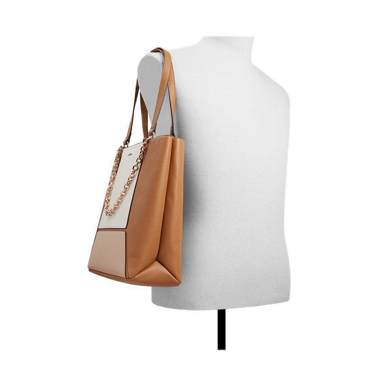 Inaya Women's Top Handle Bag - Tan
