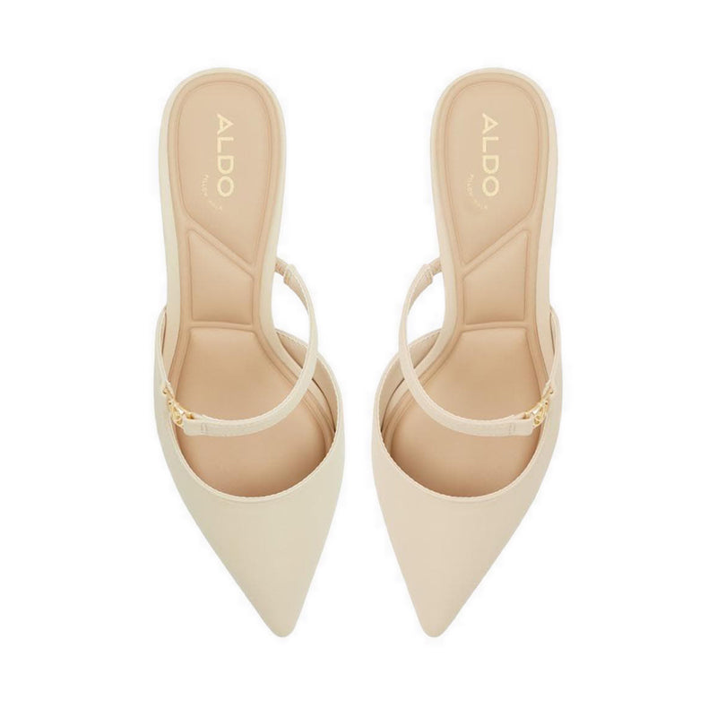 Esperance Women's Heeled Mules - Beige