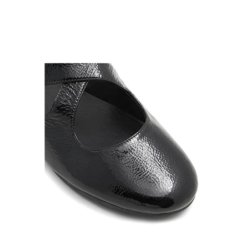 Amberia Women's Ballet Flats - Black